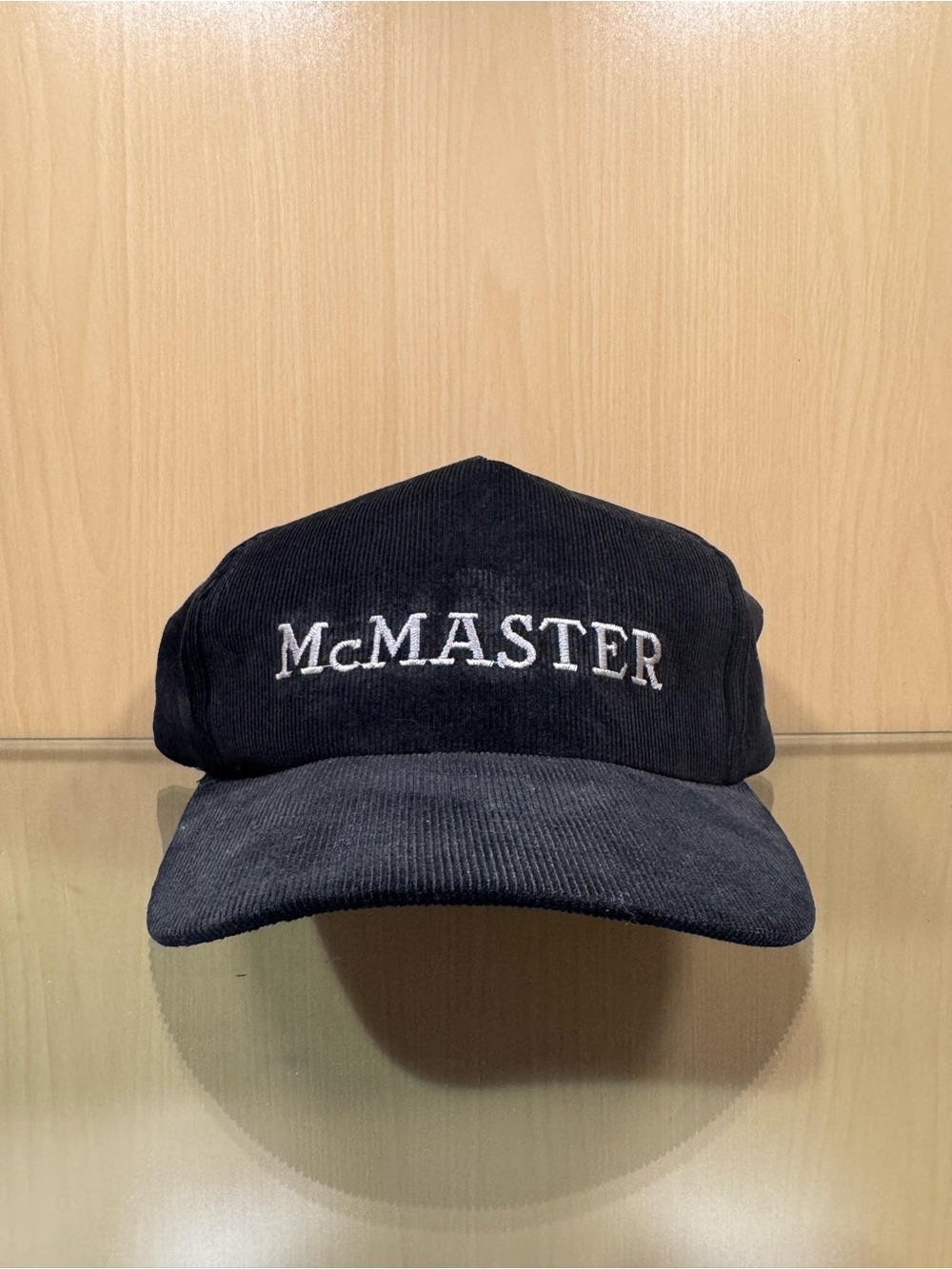 Vintage 90’s McMaster University Corduroy SnapBack Hat